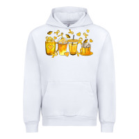 White Childhood Cancer Coffee Cups Urban Hoodie - texasbilliewilder