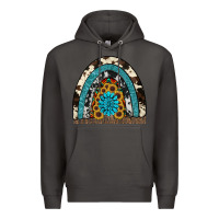 Smoke rainbow sunflower gemstone Premium Hoodie - RanaPortraitStore
