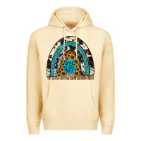 Pina Colada rainbow sunflower gemstone Premium Hoodie - RanaPortraitStore