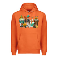 Carrot cows coffee cups Premium Hoodie - Zillion Design Studio