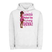 Pigment Lunar Rock Cancer Picked The Wrong Diva with Black Woman Urban Hoodie - texasbilliewilder