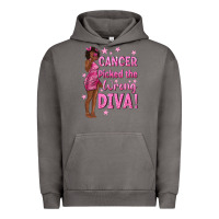 Pigment Tornado Cancer Picked The Wrong Diva with Black Woman Urban Hoodie - texasbilliewilder
