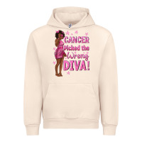 Sandshell Cancer Picked The Wrong Diva with Black Woman Urban Hoodie - texasbilliewilder