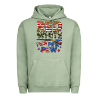 Pigment Oil Green red white and pew pew pew Urban Hoodie - Zillion Design Studio