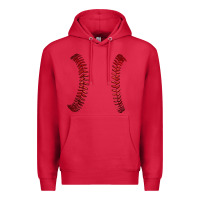 Cardinal ball stitch Premium Hoodie - AdoDesignShop