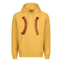 Mustard ball stitch Premium Hoodie - AdoDesignShop