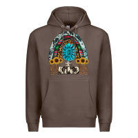 Coffee western rainbow  be kind Premium Hoodie - RanaPortraitStore