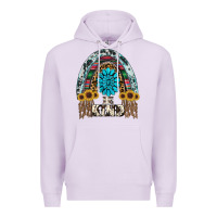 Lilac western rainbow  be kind Premium Hoodie - RanaPortraitStore