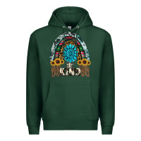 Sports Green western rainbow  be kind Premium Hoodie - RanaPortraitStore