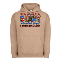 Pigment Burro it's the guts and it's the glory a hundred stripes Urban Hoodie - Zillion Design Studio
