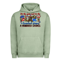 Pigment Oil Green it's the guts and it's the glory a hundred stripes Urban Hoodie - Zillion Design Studio