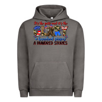 Pigment Tornado it's the guts and it's the glory a hundred stripes Urban Hoodie - Zillion Design Studio