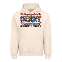 Sandshell it's the guts and it's the glory a hundred stripes Urban Hoodie - Zillion Design Studio