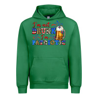 Emerald i'm not drunk i'm patriotic zillion Urban Hoodie - Zillion Design Studio