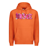 Carrot Breast Cancer Brave Premium Hoodie - texasbilliewilder
