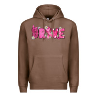Chestnut Breast Cancer Brave Premium Hoodie - texasbilliewilder