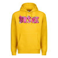 Lemon Breast Cancer Brave Premium Hoodie - texasbilliewilder