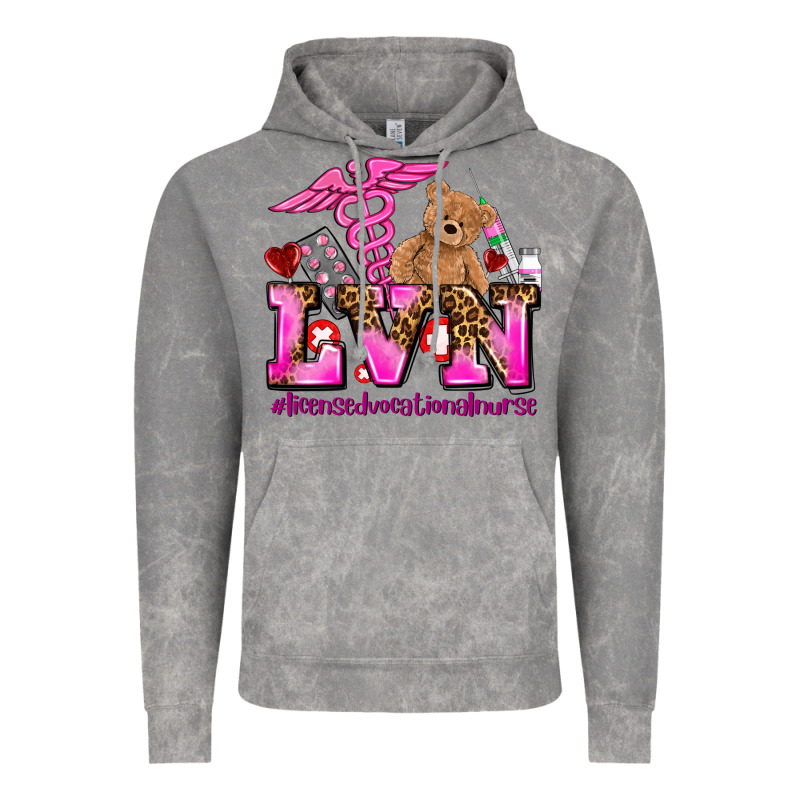 Valentines Day Lvn Licensed Vocational Nurse Vintage Hoodie by AdoDesignShop | Teevron