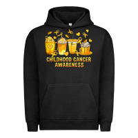 Pigment Black Childhood Cancer Awareness Coffee Cups Urban Hoodie - texasbilliewilder
