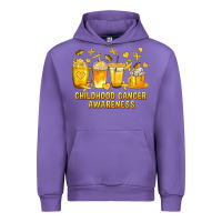 Tulip Childhood Cancer Awareness Coffee Cups Urban Hoodie - texasbilliewilder