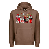 Chestnut ladybug coffee cups Premium Hoodie - Zillion Design Studio