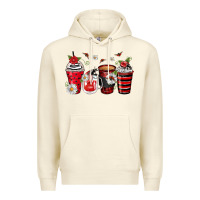 Sandshell ladybug coffee cups Premium Hoodie - Zillion Design Studio