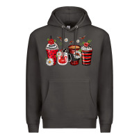 Smoke ladybug coffee cups Premium Hoodie - Zillion Design Studio