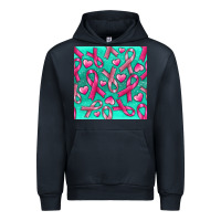Navy Cancer Ribbon with Heart Urban Hoodie - texasbilliewilder
