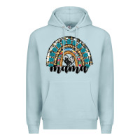Western Mama Rainbow Premium Hoodie | Teevron
