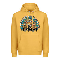 Mustard western mama rainbow Premium Hoodie - RanaPortraitStore