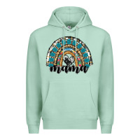 Seafoam western mama rainbow Premium Hoodie - RanaPortraitStore