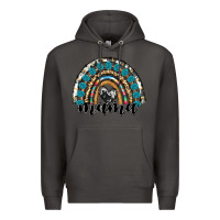 Smoke western mama rainbow Premium Hoodie - RanaPortraitStore