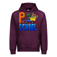 Mauve Wine p re school Urban Hoodie - RanaPortraitStore