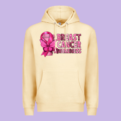 Breast Cancer Awareness With Coffee Cup Premium Hoodie Designed By Texasbilliewilder