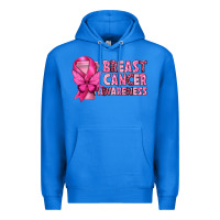 True Royal Breast Cancer Awareness with Coffee Cup Premium Hoodie - texasbilliewilder