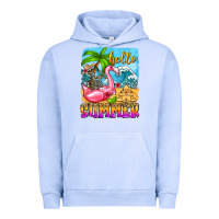Pigment Grape Ice hello summer skeleton Urban Hoodie - Zillion Design Studio