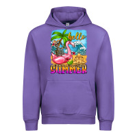 Tulip hello summer skeleton Urban Hoodie - Zillion Design Studio