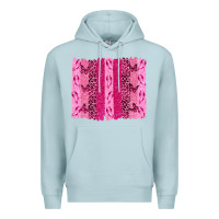 Blue Mist Breast Cancer Brushstrokes Premium Hoodie - texasbilliewilder