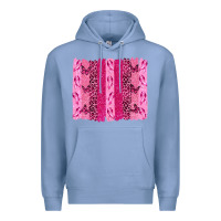 Colony Blue Breast Cancer Brushstrokes Premium Hoodie - texasbilliewilder