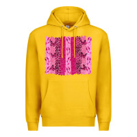 Lemon Breast Cancer Brushstrokes Premium Hoodie - texasbilliewilder