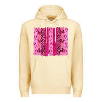 Pina Colada Breast Cancer Brushstrokes Premium Hoodie - texasbilliewilder