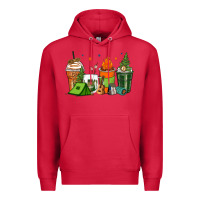 Cardinal camping coffee cups Premium Hoodie - Zillion Design Studio