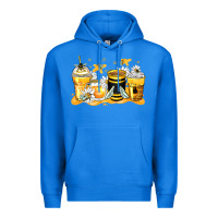 True Royal bumble bee coffee cups Premium Hoodie - Zillion Design Studio