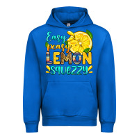 Cobalt easy peasy lemon squezzy Urban Hoodie - Zillion Design Studio