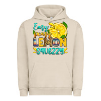Pigment French Oak easy peasy lemon squezzy Urban Hoodie - Zillion Design Studio