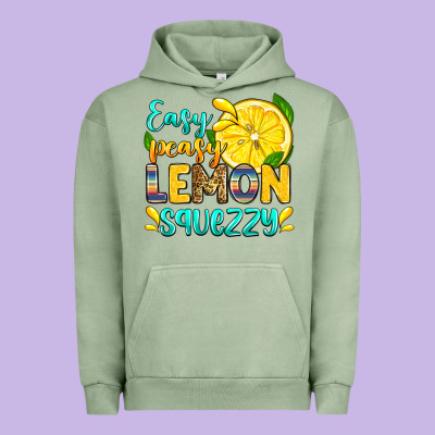 Easy Peasy Lemon Squezzy Urban Hoodie Designed By Zillion Design Studio