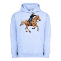 Horse Body With Cowgirl Urban Hoodie | Teevron