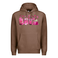 Chestnut Breast Cancer Coffee Cups Premium Hoodie - texasbilliewilder