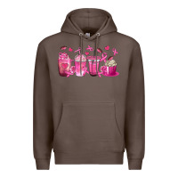 Coffee Breast Cancer Coffee Cups Premium Hoodie - texasbilliewilder