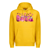 Lemon Breast Cancer Coffee Cups Premium Hoodie - texasbilliewilder